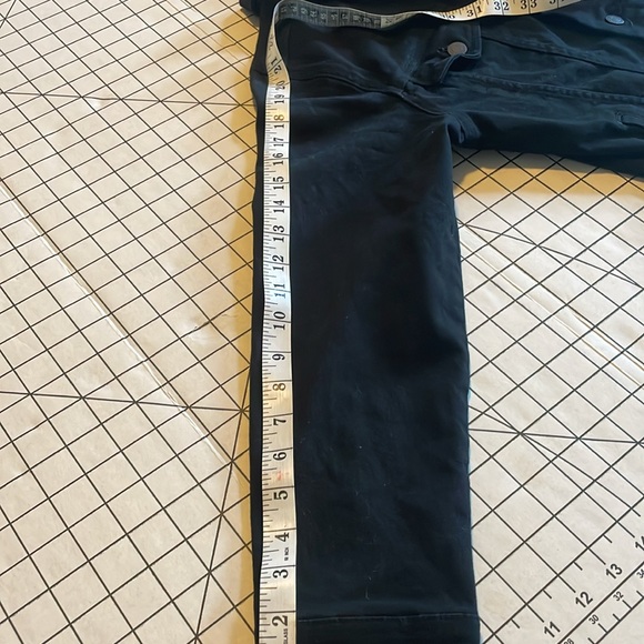 Levi’s black denim Jean jacket size medium youth - Picture 7 of 9